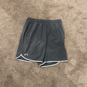 Under Armour Men's Dark Gray Athletic Shorts